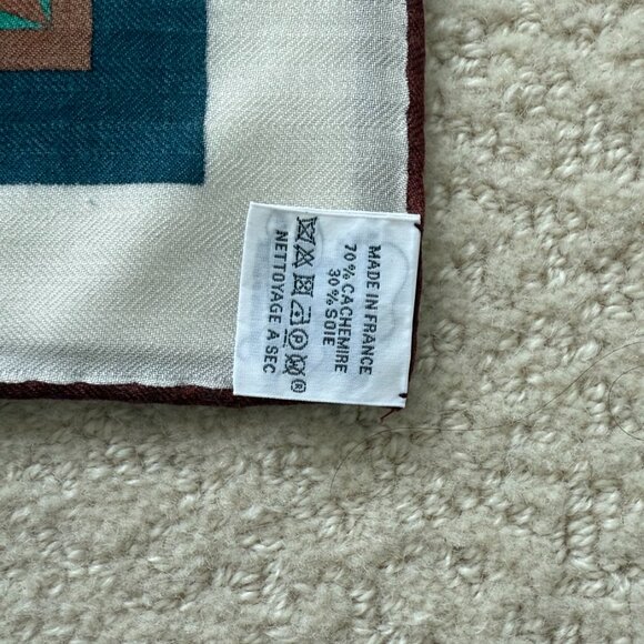 Hermes Cashmere Silk _ 140 Shawl - Picture 5 of 12